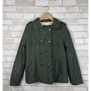 Ganji LA Button Up Fleece Lined Jacket Size M